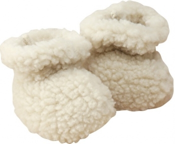 Baby Schuhe aus Wolle
