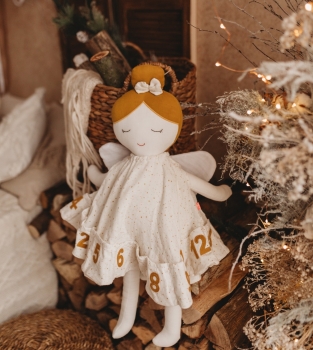Engel-Puppe Adventskalender zum Selberfüllen