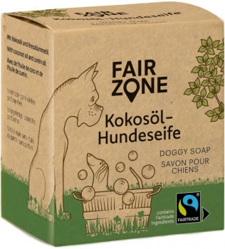 Fair Zone Hundeseife Kokosöl 160g