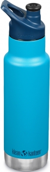 Isolierte Trinkflasche für Kinder blau 355ml
