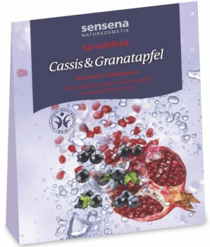 Sensena Sprudelbad Cassis & Granatapfel 80g