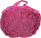 Bio Baumwollnetz-Tasche kurzer Griff | Rosa