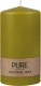 Stearinkerze 130x70mm | olive