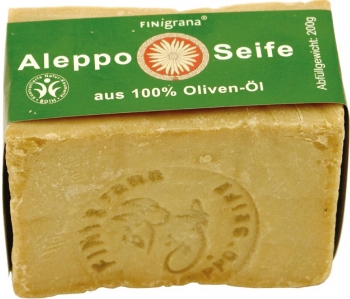 Aleppo Seife 100% Olivenöl 200g
