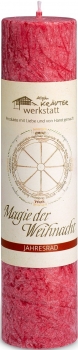 Allgäuer Heilkräuter Weihnachtskerze „Magie der Weihnacht“
