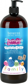 Benecos Family Duschgel & Shampoo 950ml