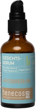 Benecos Gesichtsserum Feuchtigkeit 50ml