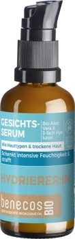 Benecos Gesichtsserum Feuchtigkeit 50ml