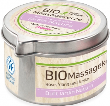 Bio Massagekerze Jardin Natura 50ml