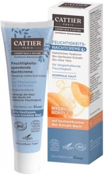 Cattier Feuchtigkeit Nachtcreme 30ml