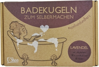DIY Set Badekugeln Lavendel