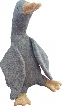 Efie Bio Plüschtier Gans groß grau