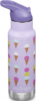 Isolierte Trinkflasche für Kinder Ice Cream 355ml | Flip Sport Cap