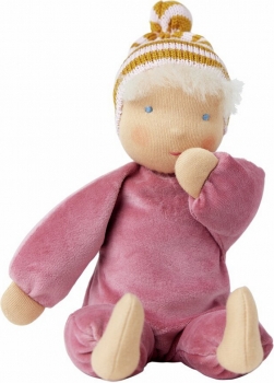 Käthe Kruse Stoffpuppe Nana rose 35 cm | Waldorfpuppe