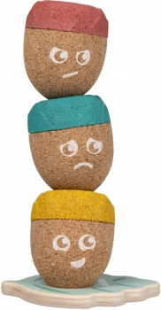 Kork Stapelspiel Mood Acorns
