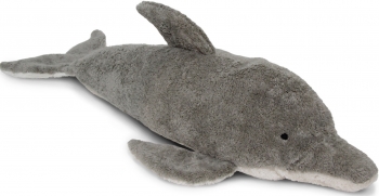Kuscheltier Delfin Bio-Dinkelspelzkissen