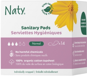 Naty Öko Damenbinden normal