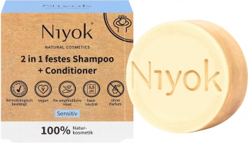 Niyok festes Shampoo & Conditioner Sensitiv 80g