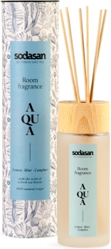 Sodasan Raumduft mit Stäbchen Aqua