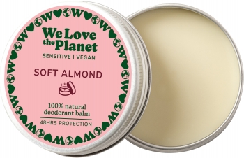 We Love The Planet Deocreme Soft Almond 35g