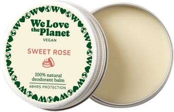 We Love The Planet Deocreme Sweet Rose 35g