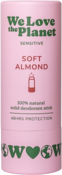 We Love The Planet Deostick Soft Almond 40g