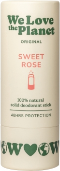We Love The Planet Deostick Sweet Rose 40g