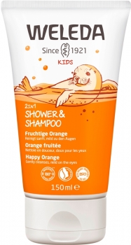 Weleda Kids 2in1 Shower & Shampoo Orange 150ml