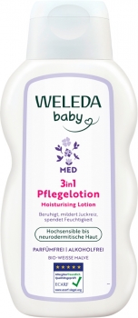 Weleda Med Baby Pflegelotion weiße Malve 200ml