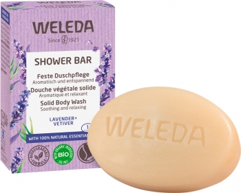 Weleda feste Duschpflege Lavender & Vetiver 75g