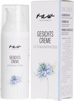 raw Gesichtscreme Schwarzkümmel 50ml